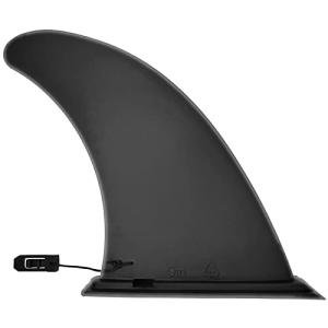 Anfyko 9" Paddle Board Fin Repalcement Universal, Nylon Fiberglass Reinforced, No-Tool Installation, Single Center Fin for Most Inflatable SUPs, Surfboard, Stand-up Paddleboard, Longboard - (1PCS)
