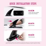 FunWater Inflatable 10'6×33"×6" Ultra-Light SUP for All Skill Levels Everything Included with Stand Up Paddle Board, Adj Paddle, Pump, ISUP Travel Backpack, Leash, Waterproof Bag