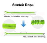 Lvsnro Paddle Leash Kayak Paddle Holder Tool Lanyard - 2 Pack Stretchable Paddle Strap with Carabiner Secure Leash Lanyard Rope for SUP Kayak Canoe Paddle Fishing Pole Rod (Black-2pcs)