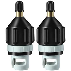 2Pcs Inflatable Boat SUP Pump Adapter, Premium Conventional Air Adapter, Sturdy SUP Air Adapter,Quickly Inflation and Strong Sealing SUP Pump Adapter, for Inflatable Boat, Paddleboard and Kayak.