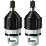 2Pcs Inflatable Boat SUP Pump Adapter, Premium Conventional Air Adapter, Sturdy SUP Air Adapter,Quickly Inflation and Strong Sealing SUP Pump Adapter, for Inflatable Boat, Paddleboard and Kayak.