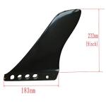 UP100 9 inch Auto Base Longboard & SUP Single Fin - Center Fin for Surfboards & Paddle Boards (9 Inch Touring)