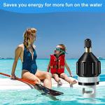 2Pcs Inflatable Boat SUP Pump Adapter, Premium Conventional Air Adapter, Sturdy SUP Air Adapter,Quickly Inflation and Strong Sealing SUP Pump Adapter, for Inflatable Boat, Paddleboard and Kayak.