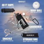 Best Marine and Outdoors Kayak Anchor, 3.5 Pound Anchor System Kit for Kayaks, Canoes, SUP Paddle Boards & Jet Skis, Fishing, Boating & Kayaking Accessories (Silver)