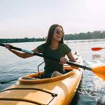 MOOCY Kayak Paddle Leash Kayak Rod Leash, 3-7 ft Stretchable Strap Lanyard Rope for SUP,Kayak Fishing Accessories for Kayak and Paddles