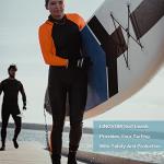 LINGVUM Coiled SUP Leash Premium Stand Up Paddle Board Leg Rope Wrist Strap Surfboard Leash for Paddleboard, Shortboard, Longboard