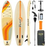 PORTAL SUP Inflatable Paddle Board for Adults, 10'6'' /11'6'' Stand Up Paddleboards, Non-Slip Deck Blow up Paddle Boards with Adjustable Paddle, Carry Bag, Emergency Repair Kit