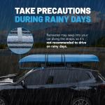 Universal Car Soft Kayak Roof Rack Pads for Kayak Surfboard SUP with 20FT Durable Tie-Down Straps, 2 Tie Down Rope, 4 Quick Loop Straps