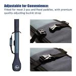 Abahub Premium SUP Paddle Bag for 2 Piece Adjustable Stand Up Paddles Fixed Carbon Paddle