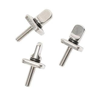 HEYTUR No Tool Stainless Steel Fin Screw for Longboard and SUP 3 Pack
