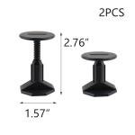 T Tulead Surfboard Plugs Fin Screw Sup Leash Plug Paddleboard Fin Plug 2.76"x1.57" Set of 2