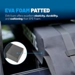 Universal Car Soft Kayak Roof Rack Pads for Kayak Surfboard SUP with 20FT Durable Tie-Down Straps, 2 Tie Down Rope, 4 Quick Loop Straps