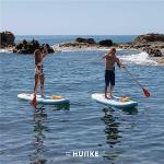HUIIKE Inflatable Paddle Board for Adults with Accessories Included, Oar, Fins, Pump. Stand Up Paddleboard Great Stability and Resistance. 10’ x 33" x 5.9", Maximum Load 286 lb