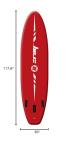 Zray A1 Touring Inflatable Stand-Up Paddle Board - 9.75'