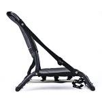 Kayak Seats with Back Support, Aluminum Alloy Folding Kayak Seat, Breathable Textile Mesh Fabric Material, Adjustable Universal Paddle Board Seat for Fishing, Inflatable Kayaks, Sup, Canoe