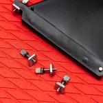 HEYTUR No Tool Stainless Steel Fin Screw for Longboard and SUP 3 Pack