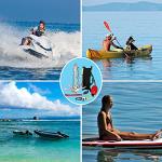 Ojomow Anchor Kit for Kayak and Jet Ski, 3.5lb Boat Anchor with 50FT Rope and Stainless Steel Chain for Kayak, Canoe, Fishing, Paddle Board, PWC, and SUP Accessories