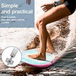 6 Pieces Surfing Accessories No Tool Stainless Steel Fin Screw Thumb Fin Screw for Men Women Surfboard Surf Longboard Paddleboard and SUP