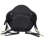 WOOWAVE Kayak Seat Padded Deluxe Paddleboard Seat Adjustable Boat Seat Cushioned Fishing Seats High Back Comfortable Backrest Support with Detachable Back Storage Bag for Universal Sit