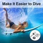 6 Pieces Surfing Accessories No Tool Stainless Steel Fin Screw Thumb Fin Screw for Men Women Surfboard Surf Longboard Paddleboard and SUP