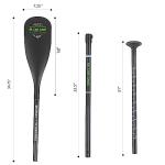 Seamax Carbon Fiber Adjustable SUP Paddle 65'-85' for Stand Up Paddle Board