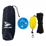 XIALUO Marine Mushroom Anchor Kit 5 lb Blue PE Coated Kayak Anchor Accessories with 30 ft Rope for Fishing Kayaks, Canoe, Jet Ski, SUP Paddle Board and Small Boats