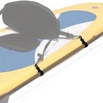 YYST SUP Paddleboard Inflatable Boat Paddle Keeper Paddle Holder Paddle Clip,Set of 4. No D Ring Patch !