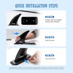 FunWater 10'×31"×6" Inflatable Stand Up Paddle Board with Premium SUP Paddleboard Accessories, Wide Stable Anti-Slip EVA Deck,Paddle Boards for Adults & Youth of All Skill Levels