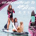 ATPROSS 11'6"x35" Inflatable Stand Up Paddle Board with Kayak Seat, Premium SUP Paddle Boards for Adults, 450lbs Extra Wide Blow up Paddle Boards for Yoga Fishing Paddle Board