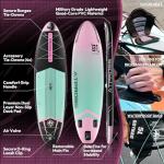 ATPROSS 11'6"x35" Inflatable Stand Up Paddle Board with Kayak Seat, Premium SUP Paddle Boards for Adults, 450lbs Extra Wide Blow up Paddle Boards for Yoga Fishing Paddle Board