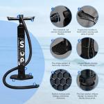 FunWater 10'×31"×6" Inflatable Stand Up Paddle Board with Premium SUP Paddleboard Accessories, Wide Stable Anti-Slip EVA Deck,Paddle Boards for Adults & Youth of All Skill Levels