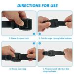 Mind and Action 16 Ft Sturdy Tie Down Strap Lashing Strap with Rubber Padded Cam Lock Buckle,for Car Roof Rack,Kayak Canoe SUP Surfboard Tie Down,Boat Trailer Tow Straps(4 Pack)