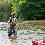 Boncas Paddle Leash Stretchable Kayak Paddle Coiled Leash for Kayak and SUP Paddles, Fishing Poles Rods 2 Pack