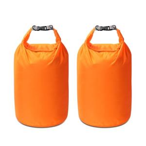 Amengsen Dry Bag Set, Waterproof Small Lightweight Dry Bags for Paddle Board Kayaking, Fishing, Camping (Orange, 40L 2Pack)