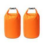 Amengsen Dry Bag Set, Waterproof Small Lightweight Dry Bags for Paddle Board Kayaking, Fishing, Camping (Orange, 40L 2Pack)