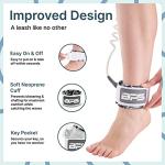 BPS 'Storm' Premium Coiled SUP Leash - 10ft Leash with Triple Rail Savers and Double Swivels (Koru White)