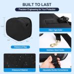 Montekin Thickened Kayak Seat with Back Support, Sit On Top Cushioned Canoe Backrest Molded Foam Seat for SUP Paddle Board Fishing Boat Long Trip (Black Grey)