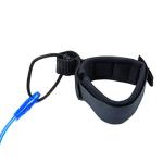 HEYTUR Coiled SUP Leash 10' Surfboard Leash Sup Leg Rope Strap Stand Up Paddleboard Leash (5mm Blue)