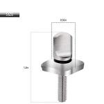 Sikawai Fin Screw 316 Stainless Steel No Tool Compatible with Long-Board and S-UP Surfing Accessories Pack of 2