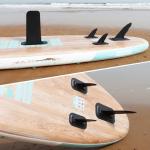 niphean Paddle Board Fin 4"/9"/15" Replacement-Easy Slide-in, StabilTrac Fin Replacement for Stand-up Paddle Boards, SUP Fin for Inflatable Paddle Boards