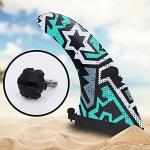 Serenelife Stand-Up Inflatable Paddle Water Fin - for SereneLife Thunder Wave Inflatable SUP Stand-Up Paddle Boards SLSUPB10 and SLSUPB20 - SereneLife PRTSLSUNEWFIN