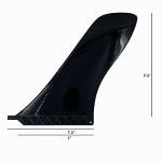 VAMO Findestructable 9.5" Touring Fin for Paddleboard Flat Water Paddling, Racing Touring, SUP Paddleboards or longboards with toolless fin Screw