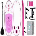 FunWater 10'6×33"×6" Inflatable Stand Up Paddle Board with Premium SUP Paddleboard Accessories,Adults & Youth for All Skill Levels, Included with Board, Paddle, Pump, Three Fins, Backpack