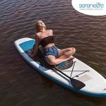 Detachable Universal Paddle-Board Seat - Adjustable Paddle Board Seat, Form-Fitting Design for All Body Sizes, Large & Small, Compatible for Kayaks, Rowboats, Fishing Boats - SereneLife SLSUPST15