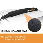 HEYTRIP Universal Soft Roof Rack Pads for Kayak/Surfboard/SUP/Canoe with 15FT Tie-Down Straps and Storage Bag
