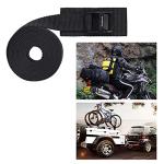 Ayaport Lashing Straps Car Roof Rack Straps Cam Buckle Tie Down Strap for Kayak, SUP, Canoe, Surfboard Packing Black 4 Pack