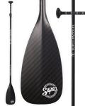 SUP Paddle - Carbon Fiber & Fiberglass Paddles - 3 Piece Adjustable Paddle Board Paddles w/Carbon Fiber or Fiberglass Performance Blades - Carbon, Fiberglass, or Aluminum Shaft Stand-Up Paddles