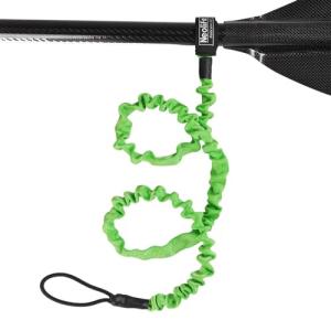 WONITAGO Stretchable Kayak Paddle Leash, Coiled Rod Leash Tool Lanyard for Kayak and SUP Paddles, Fishing Poles Rods, 1 Pack