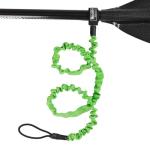 WONITAGO Stretchable Kayak Paddle Leash, Coiled Rod Leash Tool Lanyard for Kayak and SUP Paddles, Fishing Poles Rods, 1 Pack