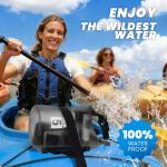 TILYMOL Dry Bag Waterproof for Men Women, 5L Lightweight Roll Top Dry Sack with Waterproof Phone Case and Emergency Whistle, for Kayaking Swimming Boating Paddle Board Fishing Beach Hiking Camping